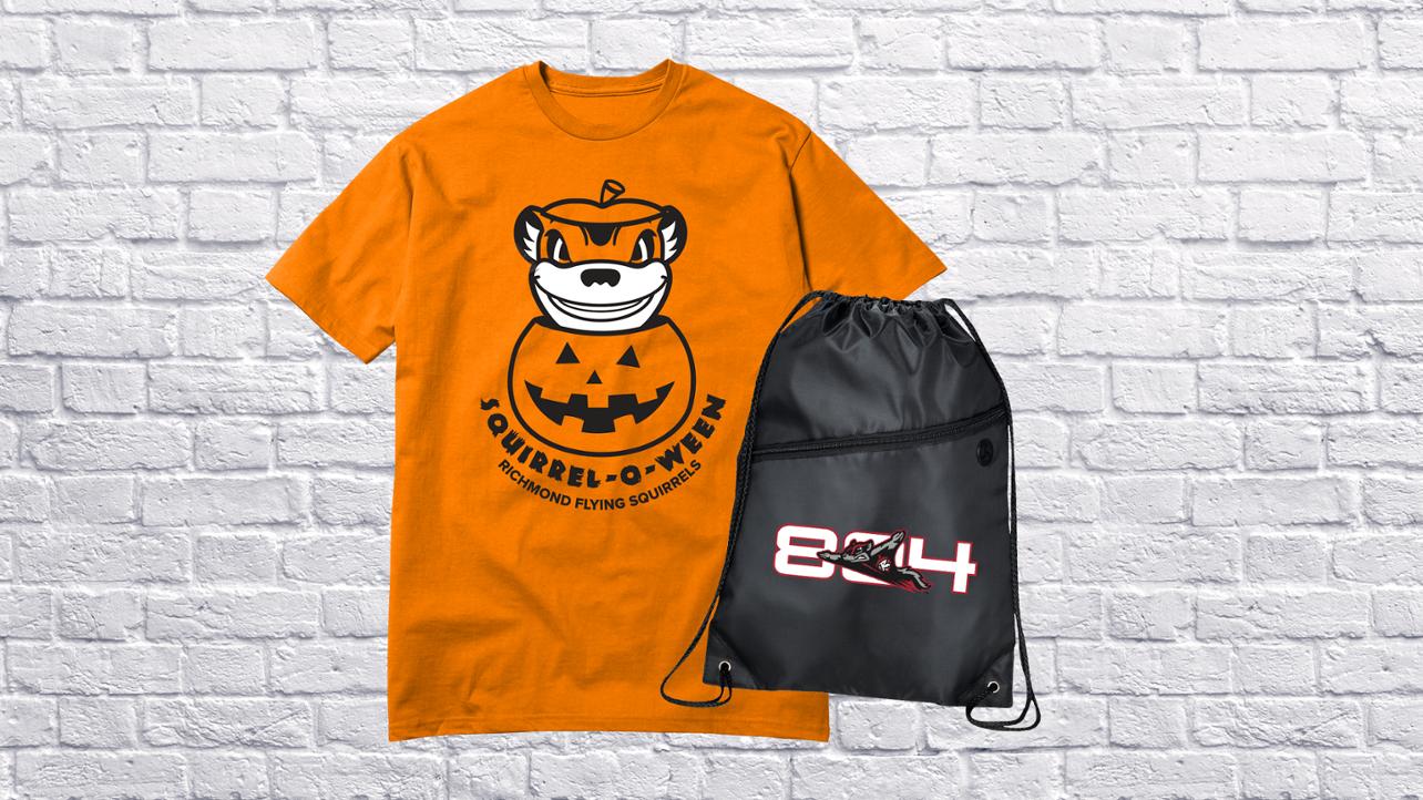 2019 SquirrelOWeen Mini Plan Ticket Package Flying Squirrels