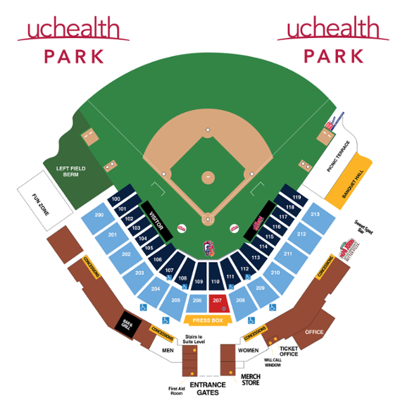 Seating Chart & Box Office Info Vibes
