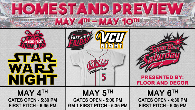 Squirrels Return To The Diamond On Thursday May 4th Richmond