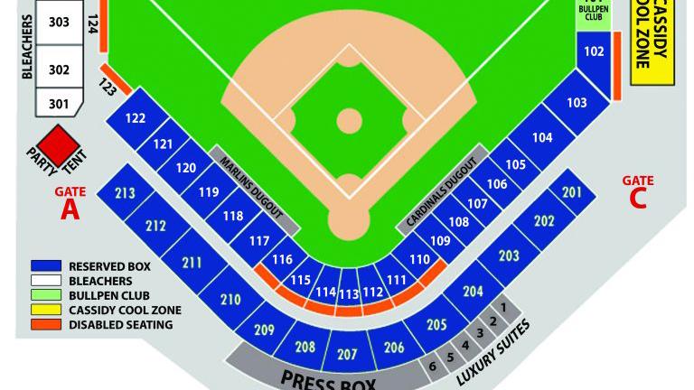 Seating Chart | Hammerheads