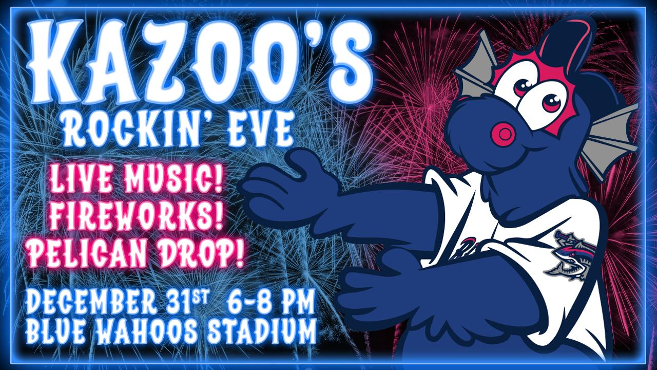 Pelican Drop Returns At Kazoo's Rockin' Eve Blue Wahoos