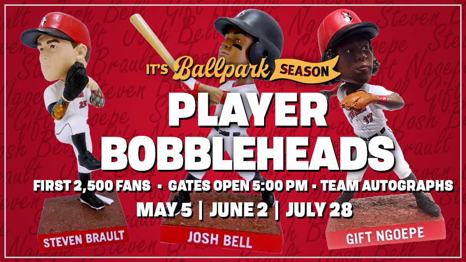 Indians Announce Player Bobblehead Giveaways