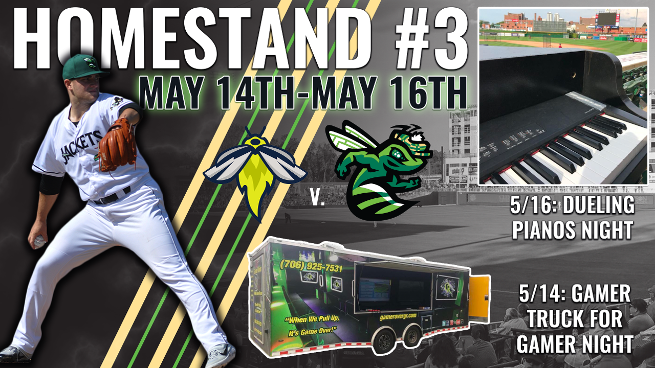 Greenjackets Back For 3 Games Starting May 14th Augusta