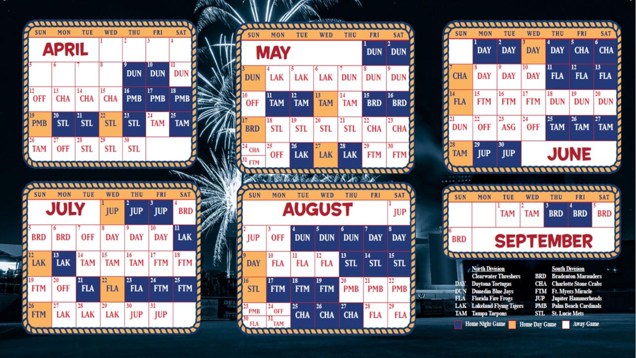 Clearwater Threshers image relating to Phillies Printable Schedule known as Clearwater Threshers