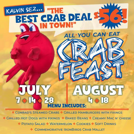 2019 Crab Feasts IronBirds